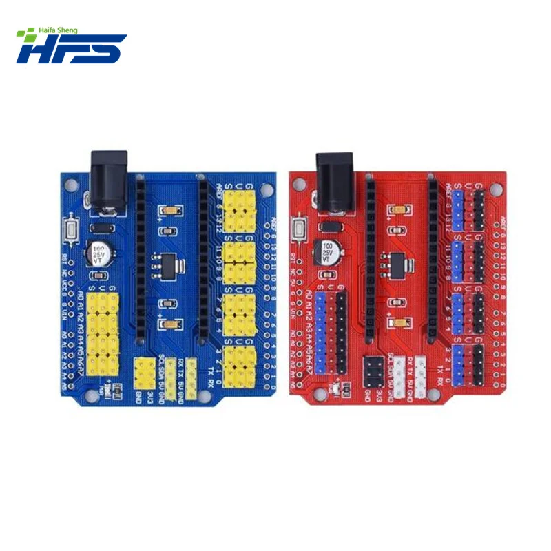 Nano-und Uno-Mehrzweck-Erweiterungs karte atmega328 Learning Board für Arduino Nano 3,0