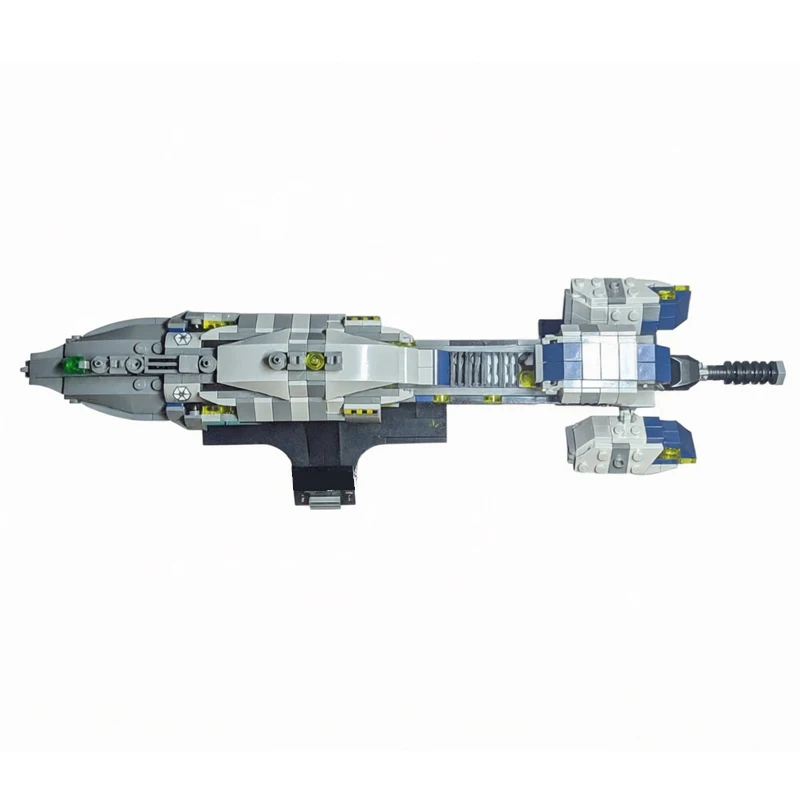NEW 442PCS MOC the Recusant Light Destroyer Space Warship Midi Scale Building Blocks Set DIY Bricks Assembly Starship Toys Gifts - view 6