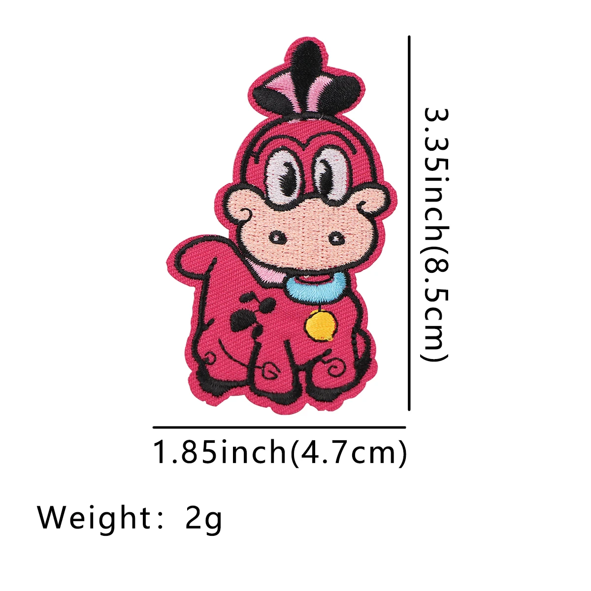 Cartoon America Patch for Clothing Iron on Embroidered Sewing Applique Cute Sew On Fabric Badge DIY Apparel Accessories