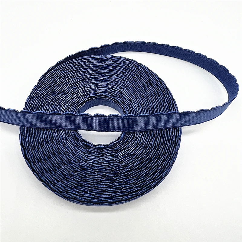 Elastic Crescent Lace Ribbon for Sewing, 10mm Width