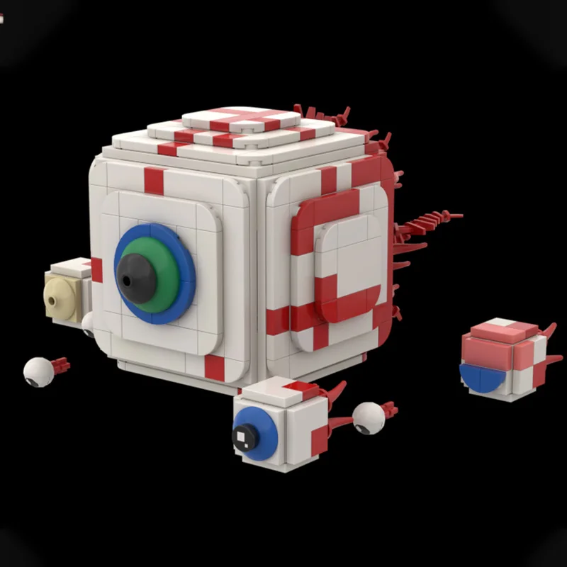 

390PCS MOC Eye of Cthulhu First Form Monster Terraria Building Blocks DIY Educational Kit for Fans of Fantasy & Horror Creatures