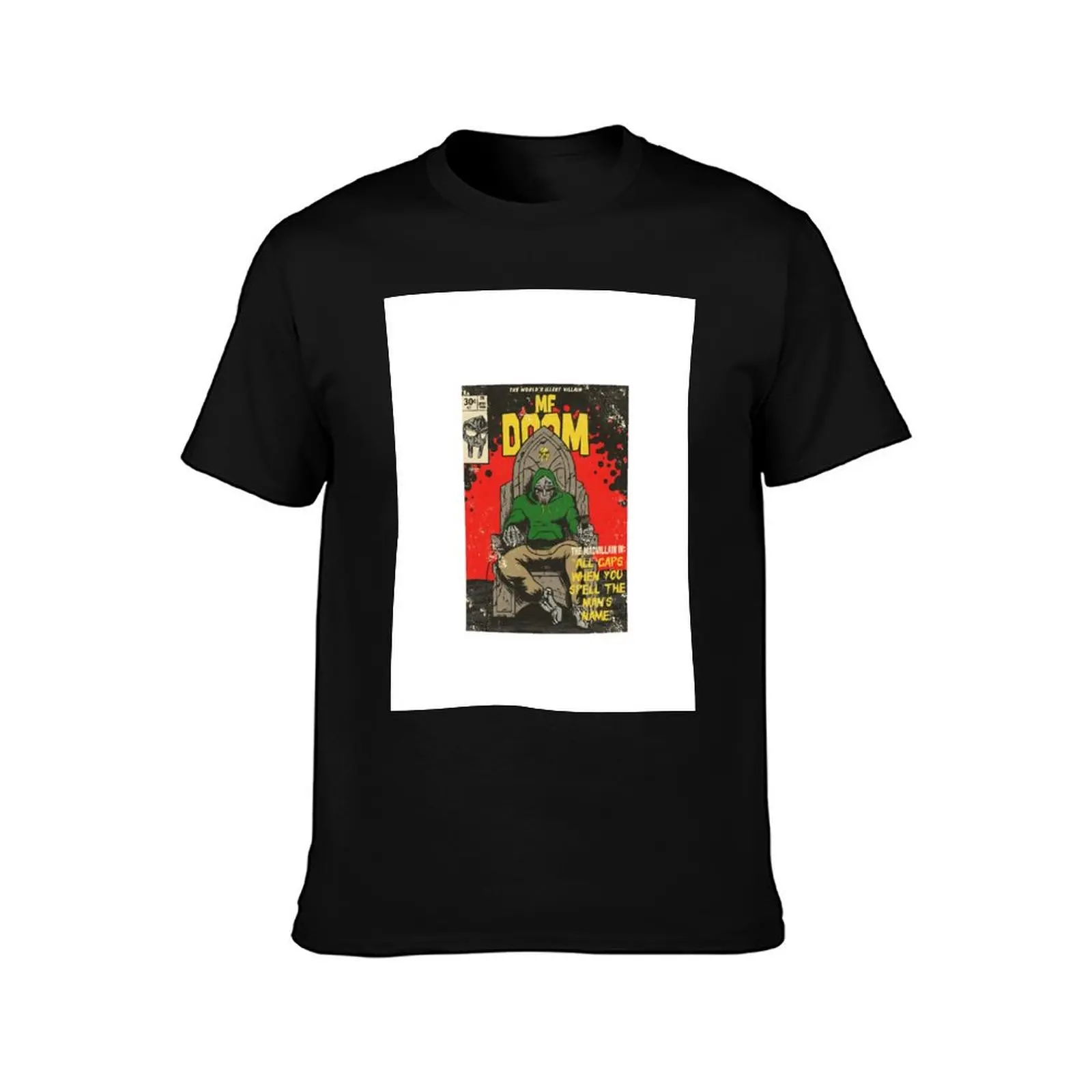 rapper Doom hip hop T-Shirt anime figures graphic shirts men t shirts high quality