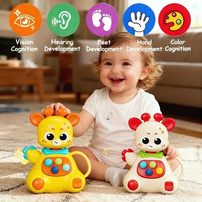 Baby giraffe early education puzzle toys