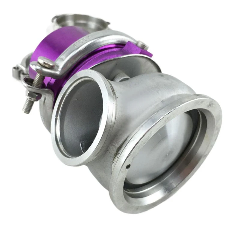 Turbo V-band 60mm External Waste Gate Bypass Exhaust Manifold + Spring
