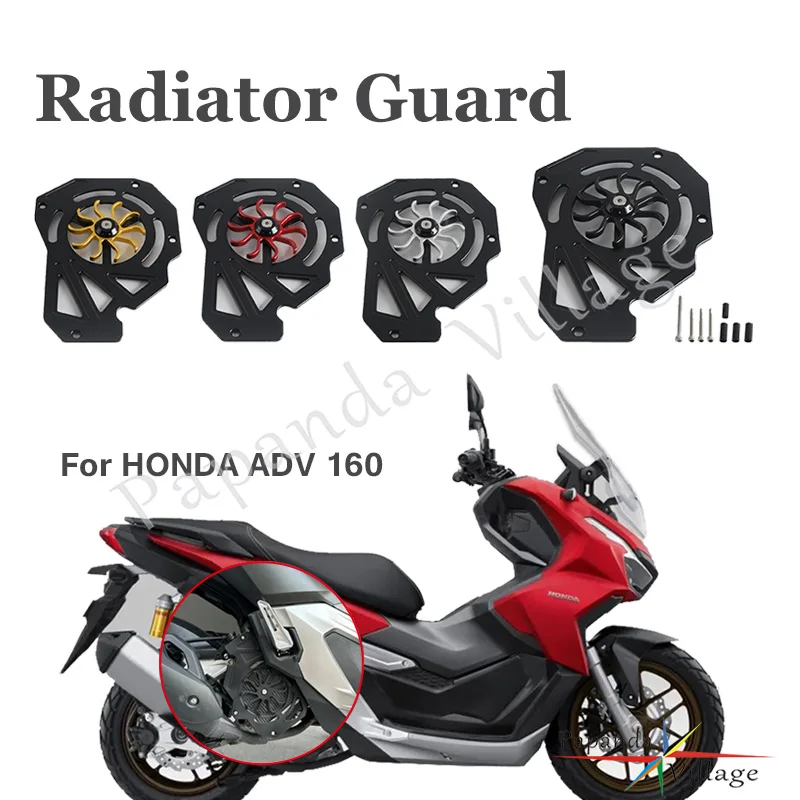 

Motorcycle Radiator Guard With Accessories Protector Net Protection For HONDA ADV 160 2022 -2024 HONDA PCX 160 2021-2024