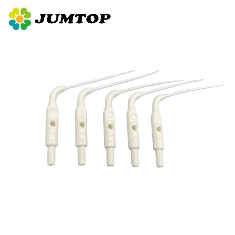 

JUMTOP 5 шт., стоматологические эндоиригационные наконечники, пластиковые наконечники для эндоуправления с звуковым приводом для лечения корневых каналов, наконечник воздушного скалера