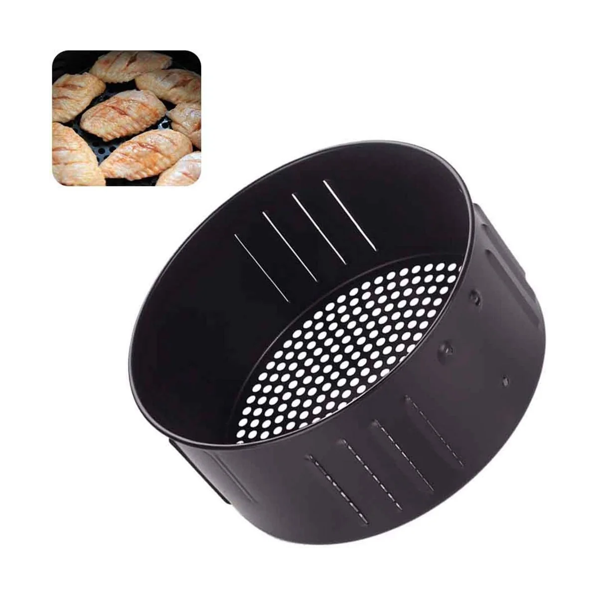 Cesta de repuesto, accesorios de repuesto, cesta para freír antiadherente, 3,5 L