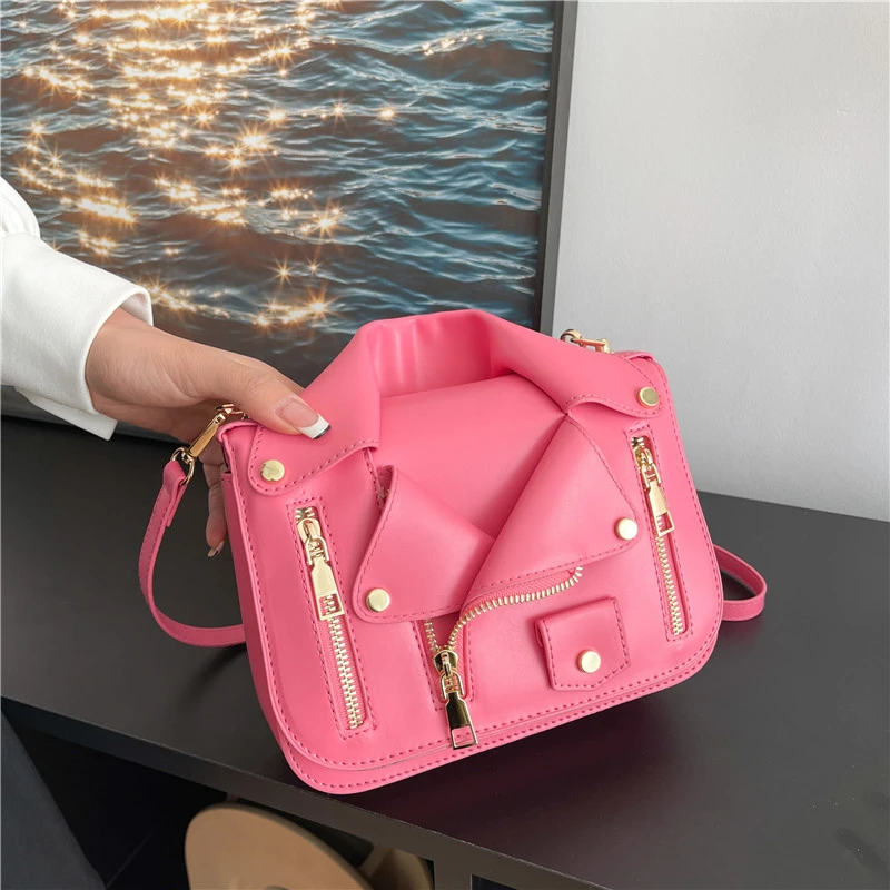 Fashion Jacket small Shoulder Bag Hip hop Clothes Shape female Handbag Purse Brand Designer Women Bag Luxury Lady Crossbody Bag