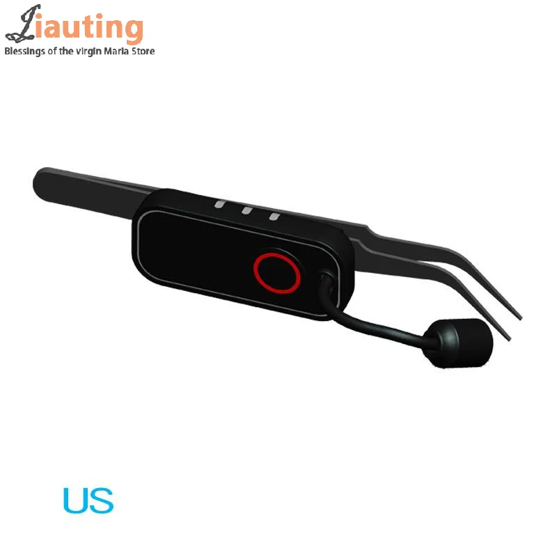 

1 Вт Пинцет для ресниц со светодиодной подсветкой УФ-световая лампа для наращивания ресниц Сенсорный переключатель Клей для наращивания ресниц Свет Быстрая отверждение для клея