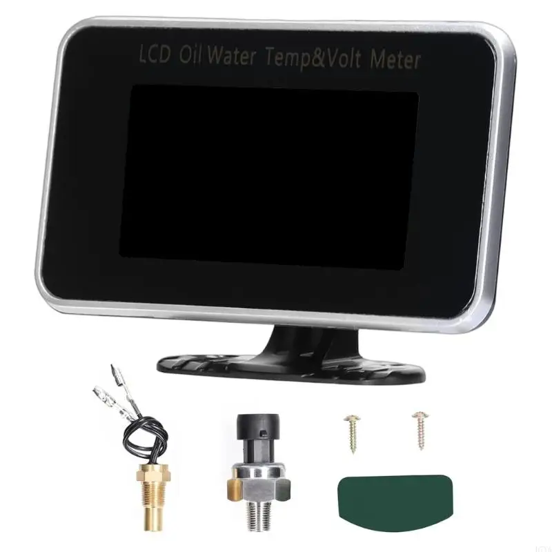 

Металлический измерительный прибор для мотоцикла для тройного мониторинга напряжения температуры воды и давления масла с D7YA