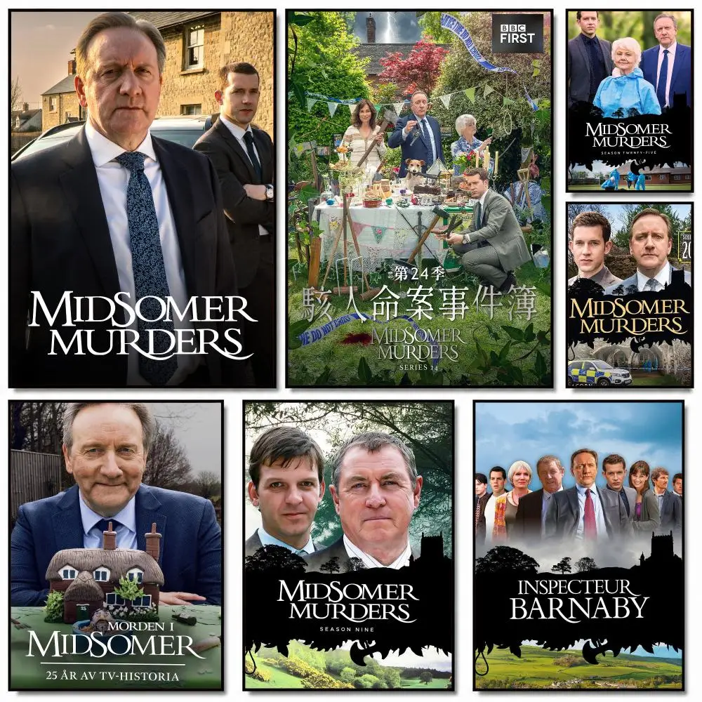 tv series M-Midsomer Murders-S Painting Calligraphy Artwork for Home Bedroom Office Wall Decoration Gift