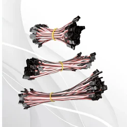 10Pcs Male To Male JR Plug Servo Extension Lead Wire Cable 10cm 15cm 30cm  For KK MK MWC APM Flight Controller RC Helicopter