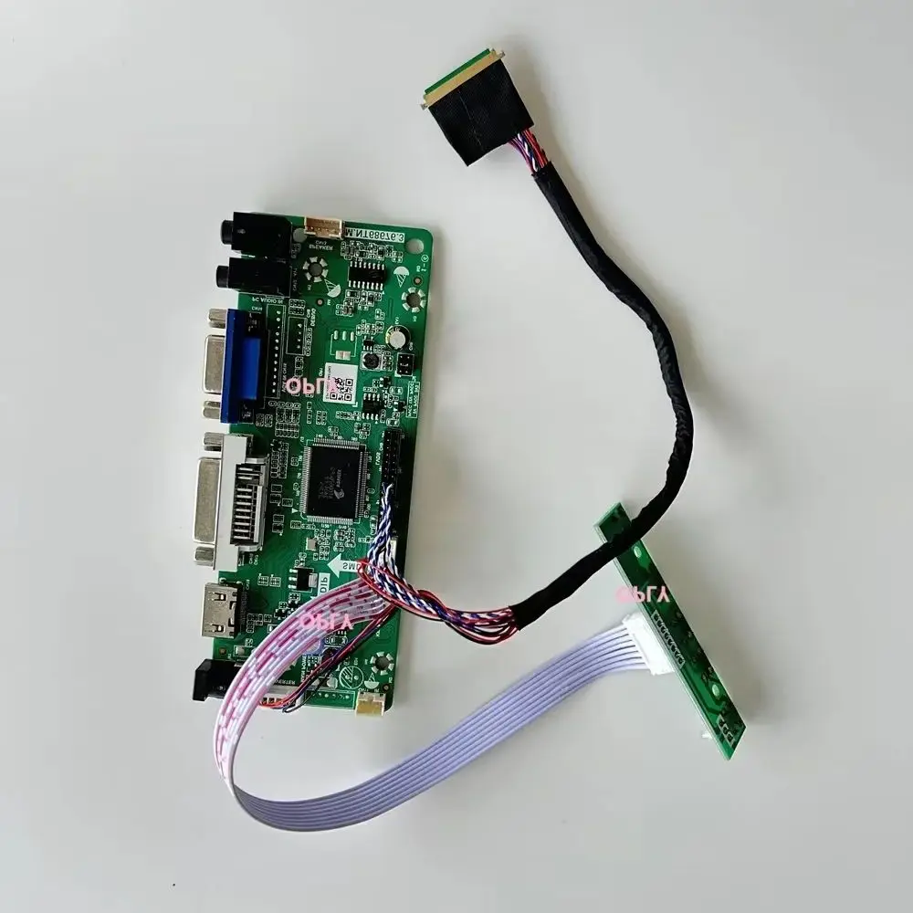 HDMI-compatible Controller board for LP171WU4-TLA4 LP171WU4-TLA1 LP171WU4-TLA2 LP171WU4-TLA3 DVI VGA 1920X1200 LED panel 17.1