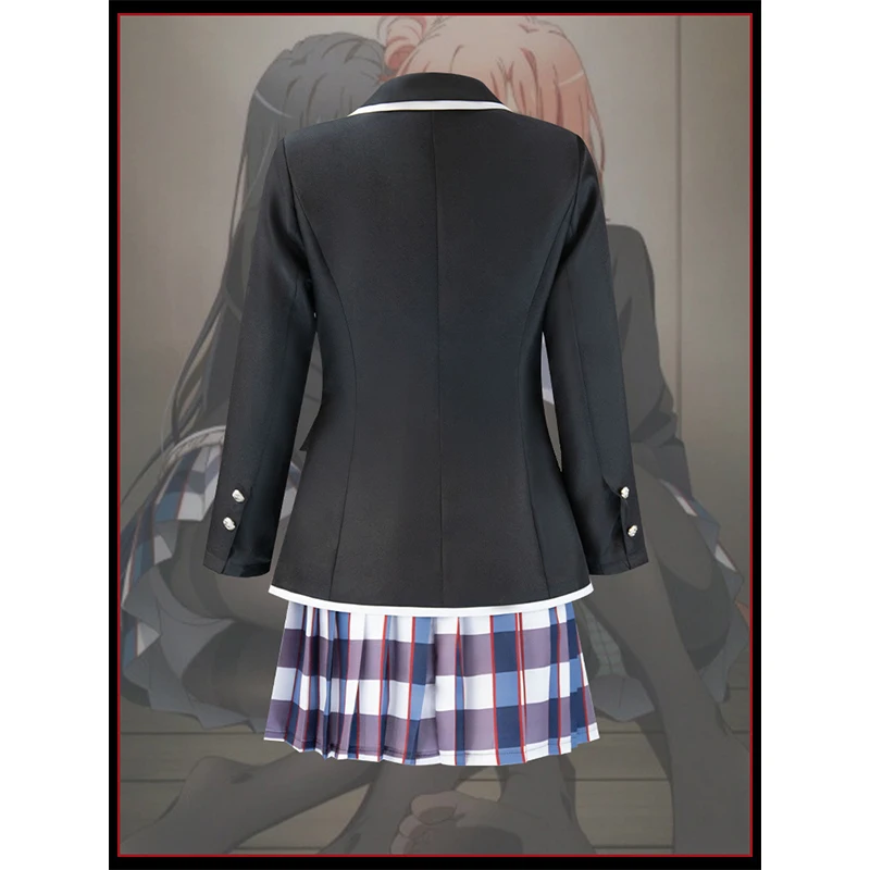 Anime Yukinoshita Yukino My Youth Romantic Comedy Is Wrong As I Expected Teen SNAFU Cosplay Costume Wig School Uniform Hallowen