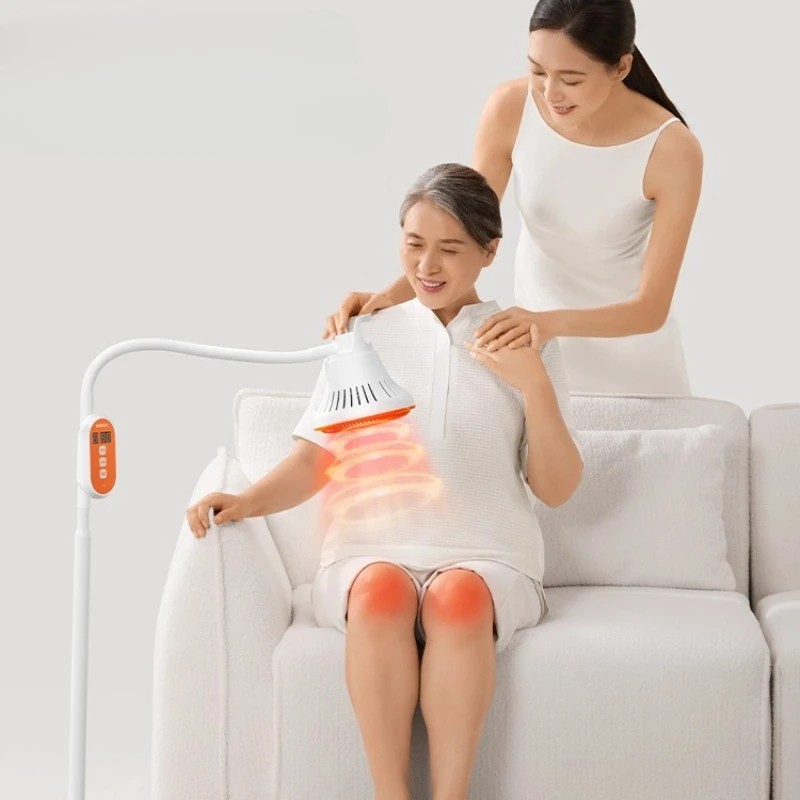 

170W Infrared Light Therapeutic Lamp Single Head Electric Heating Lamp 360°Adjustable Pain Relief Unblock Meridians Baking Lamps