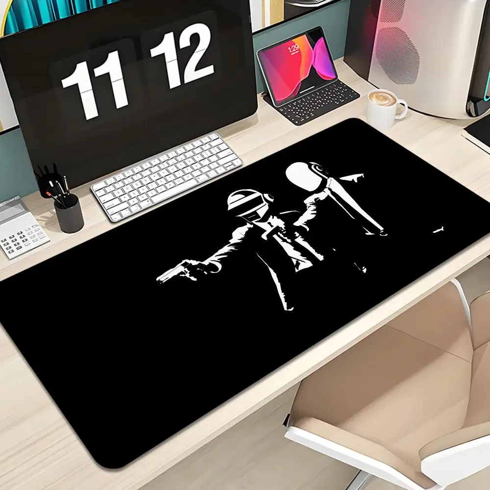 band Daft Punk Mouse Pad Keyboard Mousepad large 600X300 mm Desk Mat PC Gaming High definition printing Table pad