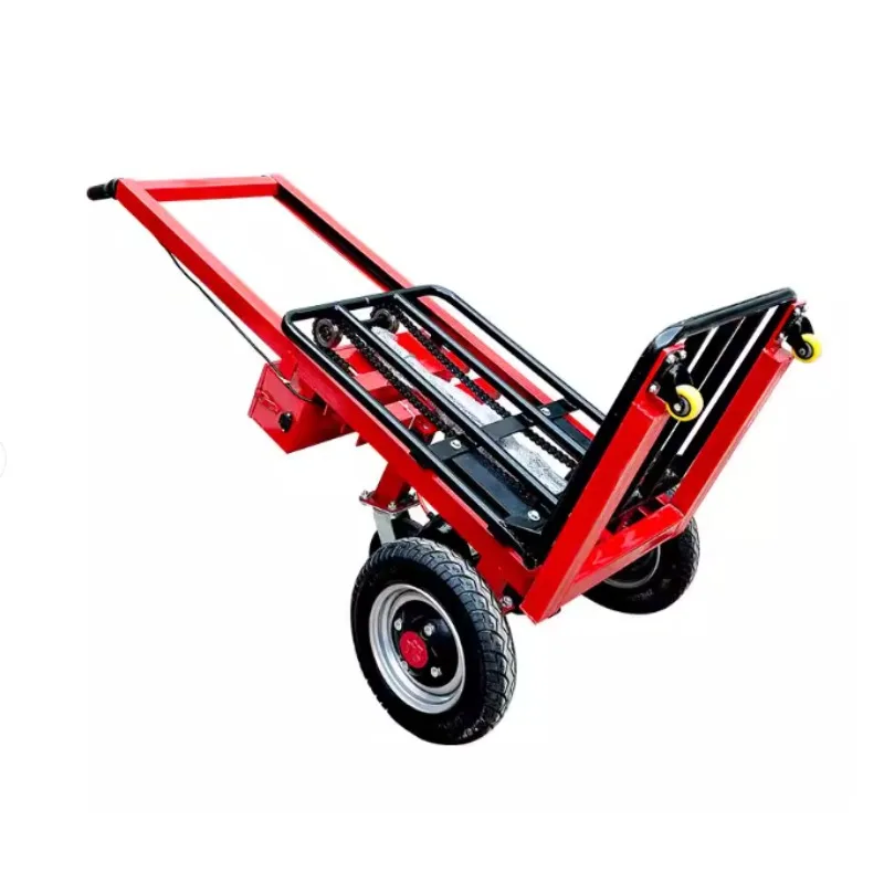 

Fully Electric Walkie Stacker Mini Portable Pallet Truck With Lifting Function Warehouse Logistics Hand Push Moving Tool