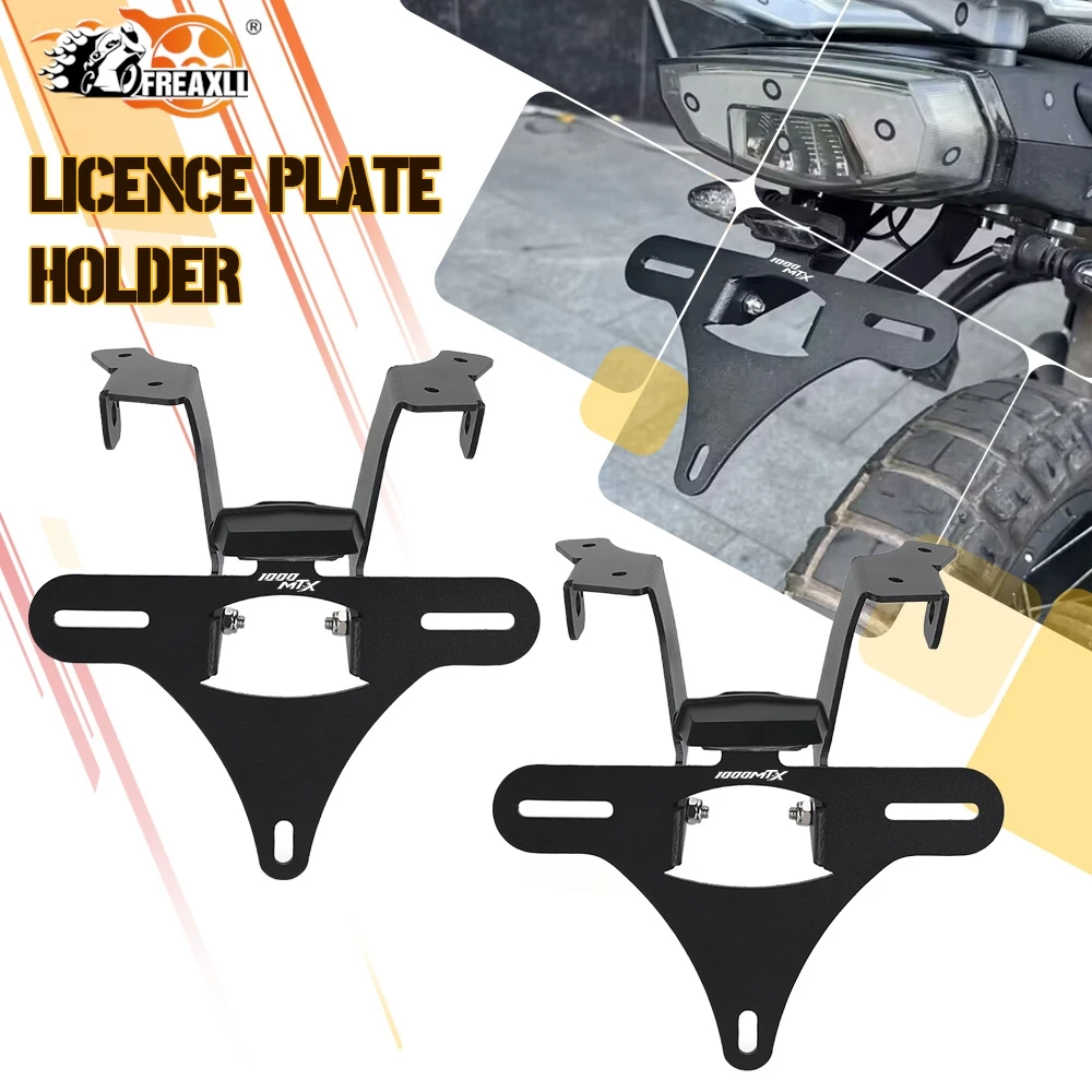 2026 FOR CFMOTO 1000MT-X 1000MTX 1000 MTX 1000 MTX1000 2025-2027 License Plate Frame Holder Bracket Short Tail Rear Wing Folding