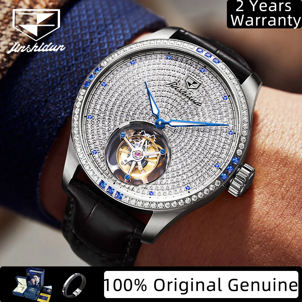 

JSDUN 822, мужские часы, 50 м, водонепроницаемые часы с турбийоном для мужчин, лучший бренд, сапфировое зеркало, полые механические модные мужские наручные часы