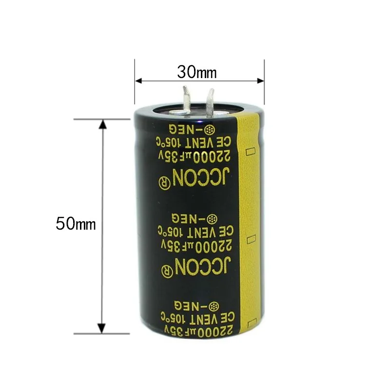 

20PCS-2PCS 35V22000UF 22000UF 35V New original high-frequency crystal Electrolytic Capacitors volume: 30X50MM