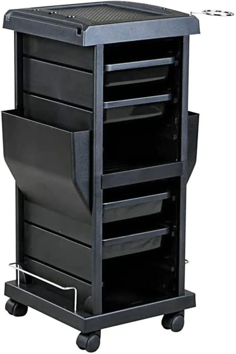 Professional Salon Trolley [100A] by PureSana, 4 Drawer, Rolling Salon Cart Salon Station for Hair Supplies, Hair Tools