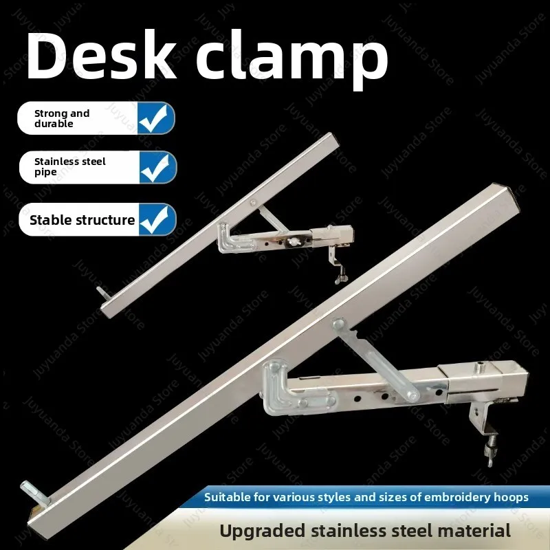 Universal Table Mount Cross Stitch Clip Desktop Embroidery Frame Holder Home Sewing Craft Fixing Tool 1 Pair