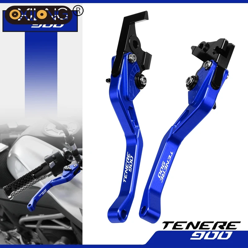 

TENERE 700 900 Brake Clutch Levers Adjustable CNC Motorcycle Short Brake Clutch Lever For YAMAHA TENERE700 2019 2020 2021 2022