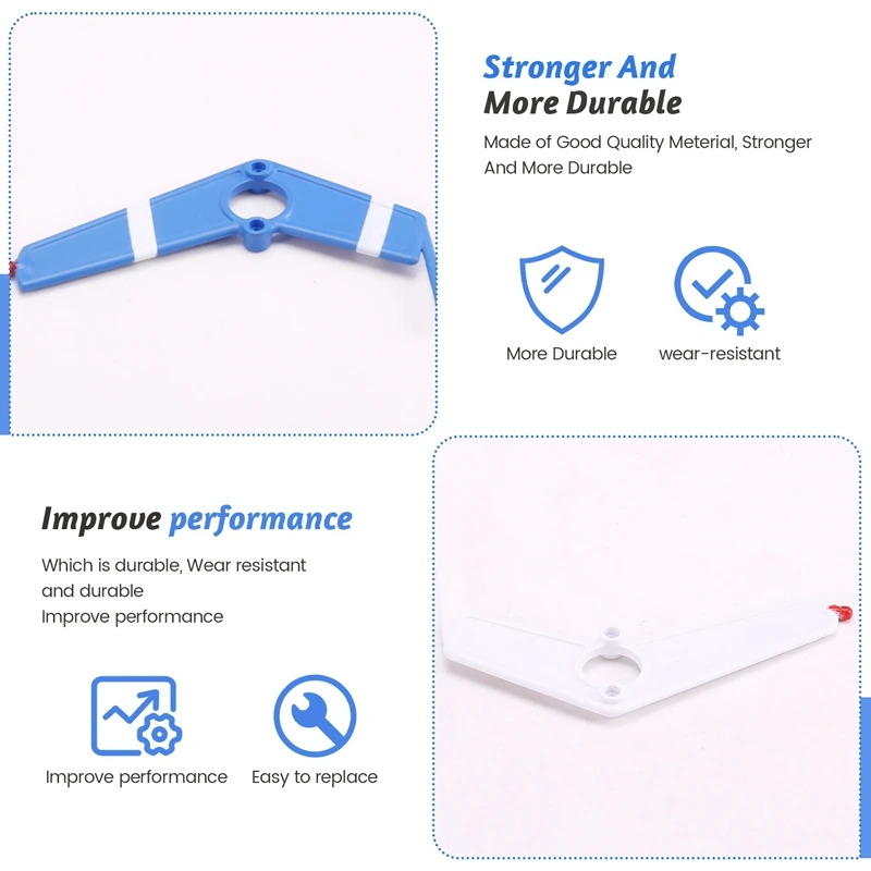 2 шт., обновленный радиоуправляемый игрушечный вертолет C138, набор вертикальных крыльев для RC ERA C138 Bell 206 1:33, детали радиоуправляемого игрушечного вертолета