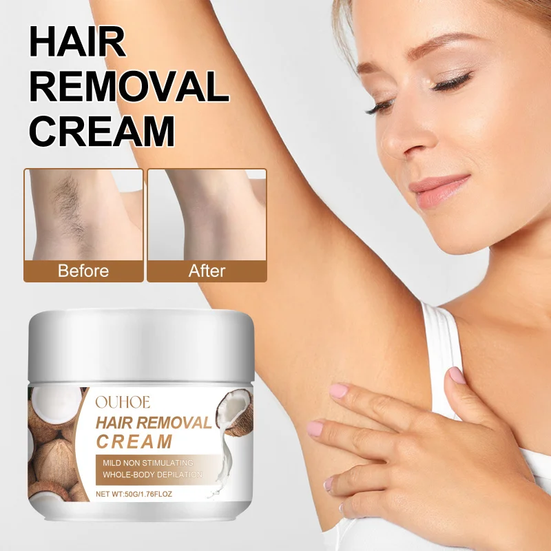 Крем для удаления волос с кокосом