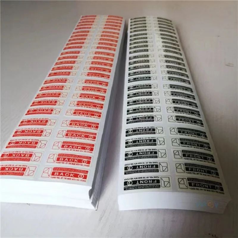 10000pcs Screen Protector Red Black Guidance Label Spacing Label Cell Phone Dust Absorber Sticker Removal Cleaning Tools