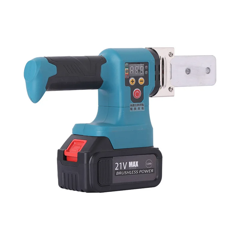 Digital Lithium Electric Heater with Adjustable Temperature Wireless Water Pipe Hot Melt Welding Device Wireless Hot Melt