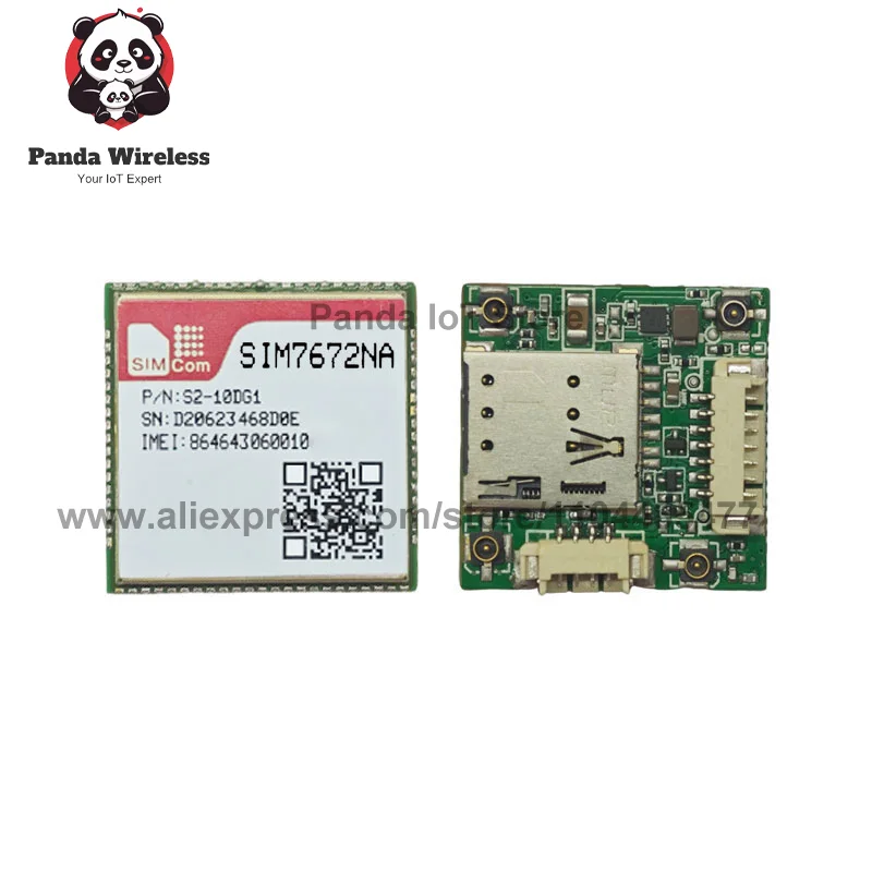 SIMcom SIM7672NA SIIM7672NA-MNGV SIM7672NA-LNGV Placa central CAT1 B2/B4/B5/B12/B13 Chip Qualcomm compatible con datos + GNSS (opcional)