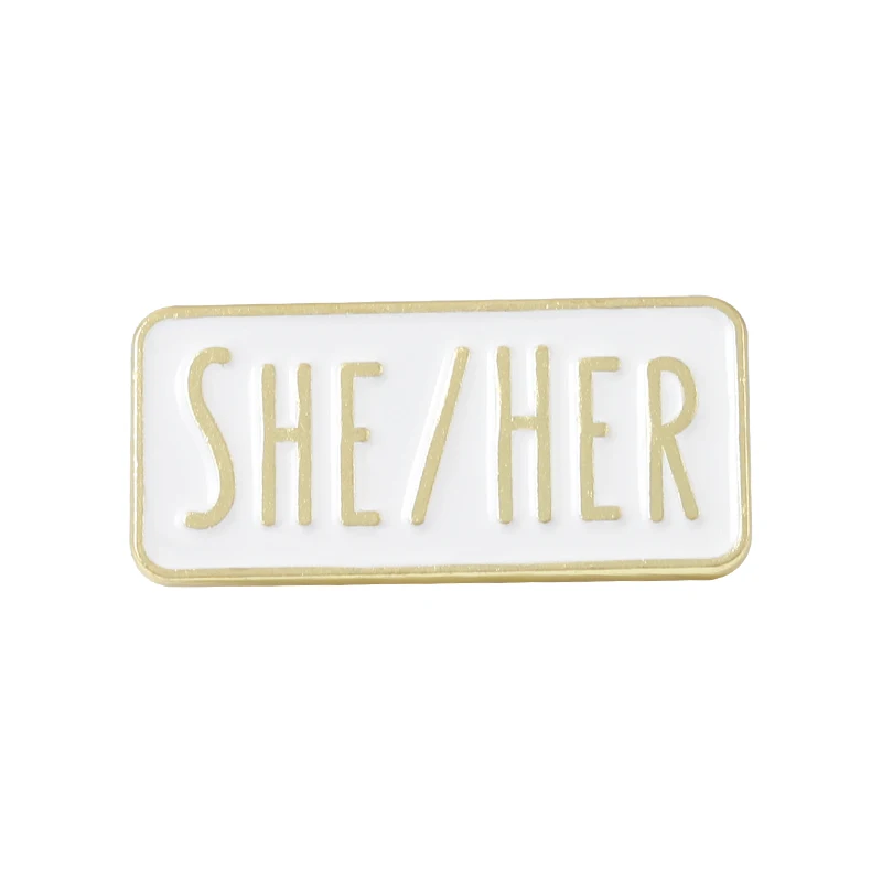 My Pronouns Enamel Pins, Inclusive Gift Set