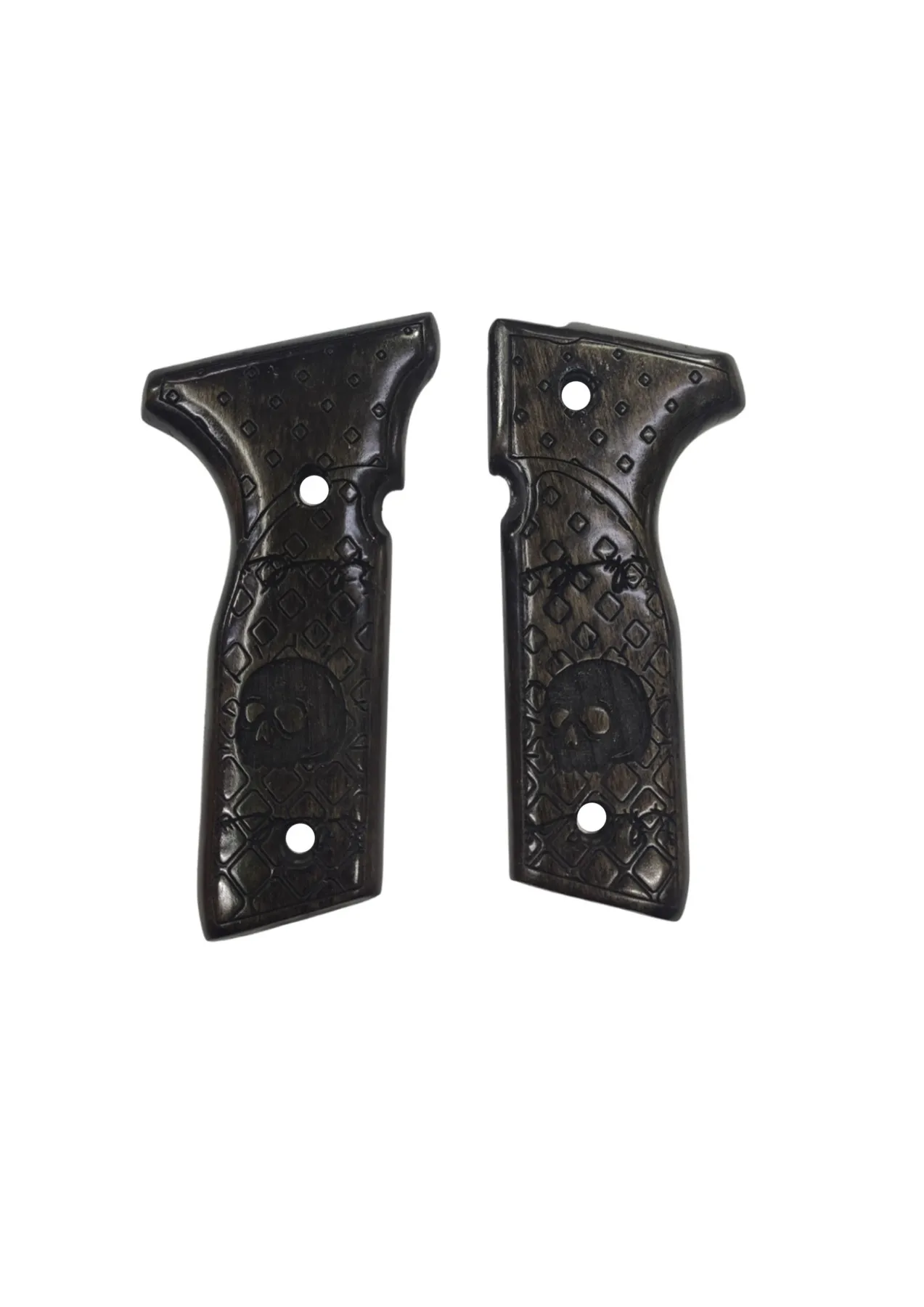 

Beretta Stoeger Compatible Laser Cut Wooden Grip 2022-9