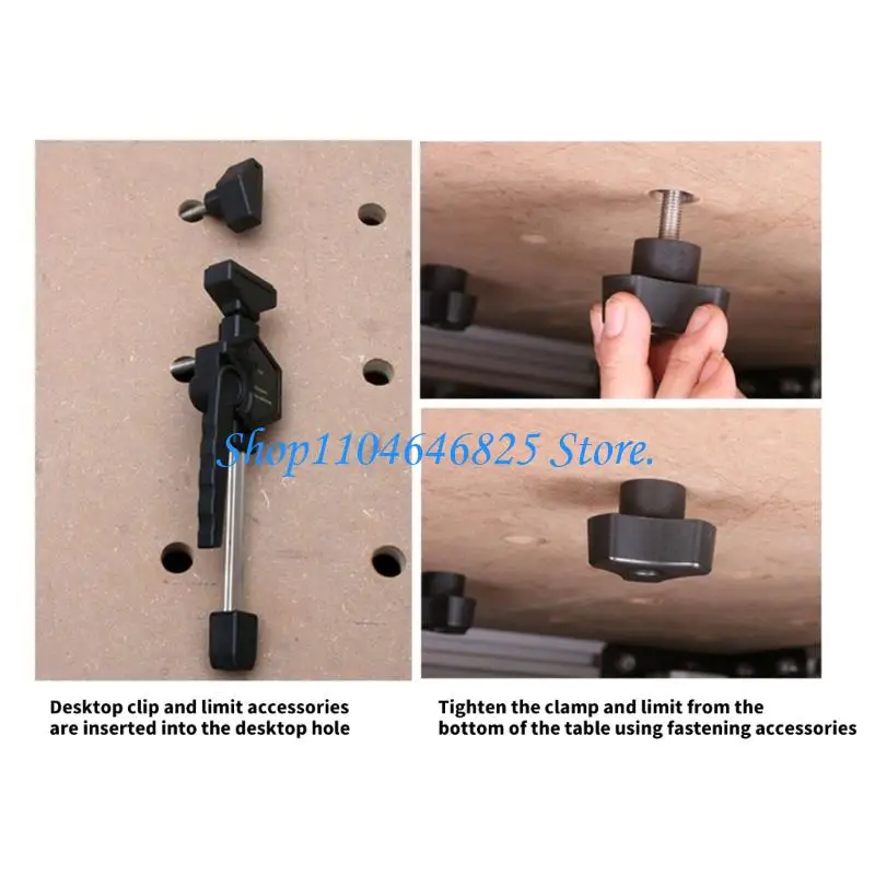 

Reliable Steel Quick Fasteners For woodworking Including Slip Resistant Rubber Layers And Smooth Operation