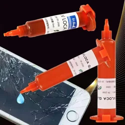 TP-2500 UV Glue Liquid Optical Clear Adhesive Tp 2500 Uv Glue Tp2500 for Touch Screen for Samsung Galaxy for IPhone (5ml)
