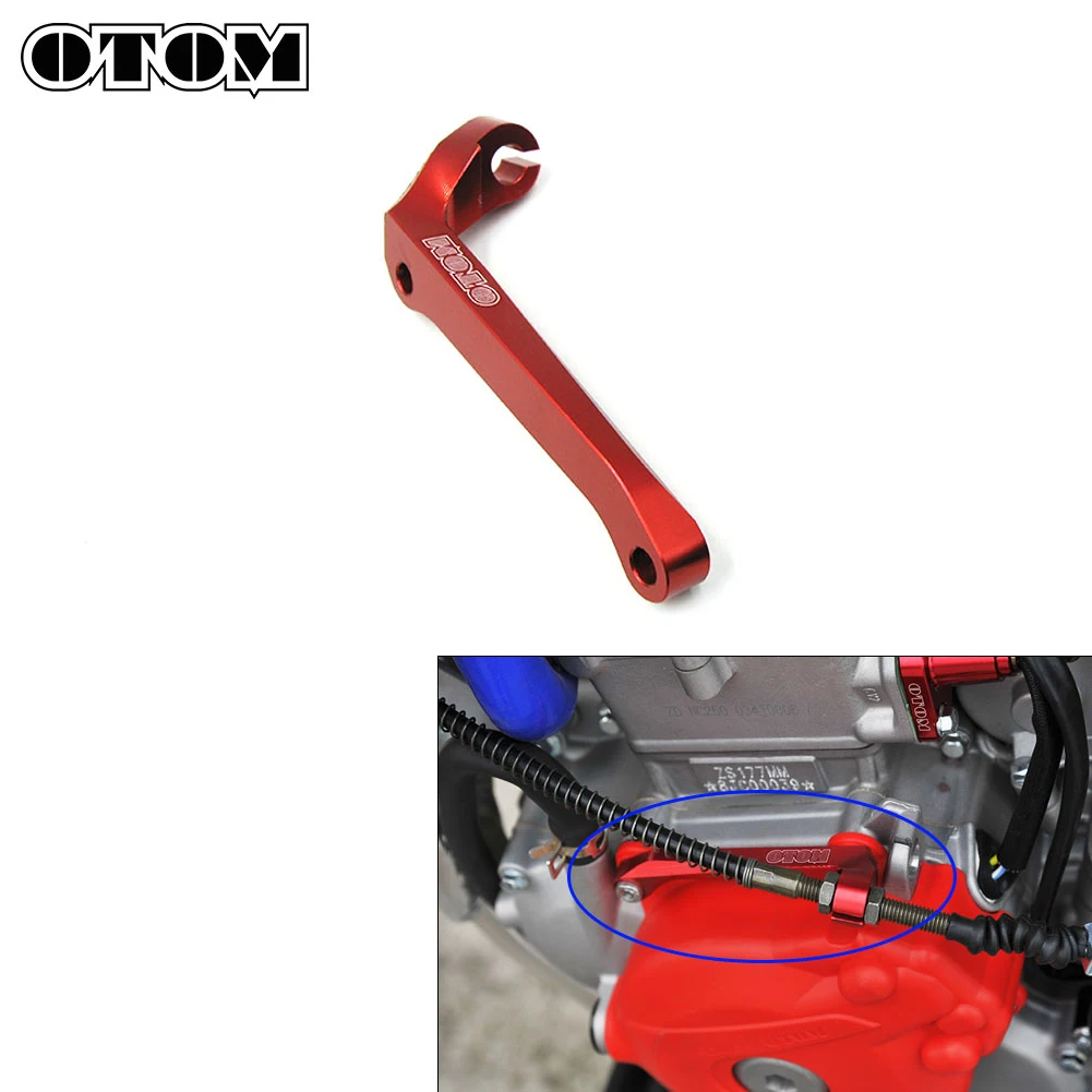 OTOM Motorcycle Engine Clutch Arm CNC Bracket Anchor Holder For ZONGSHEN NC250 250CC ZS177MM RX3 KAYO K6 T6 BSE M2 M4 KEWS K16