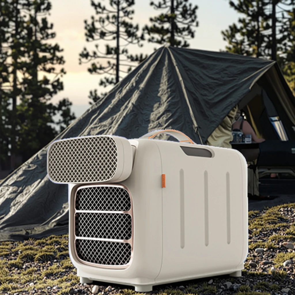 

Лидер продаж, стоячий электрический портативный портативный умный уличный блок, 4000 БТЕ, мини-кондиционер переменного тока для уличной палатки, кемпера