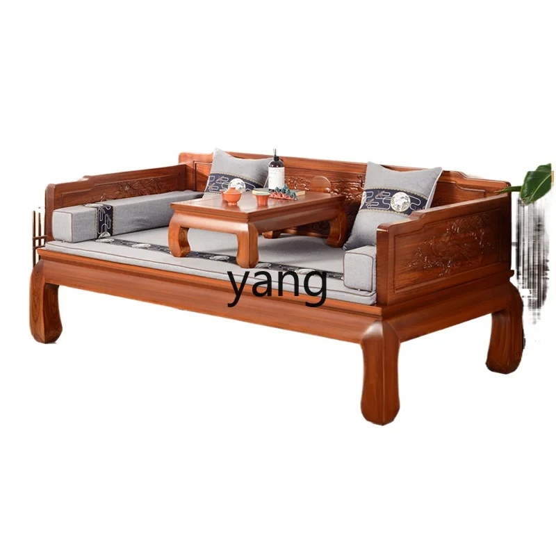 

ZYF Solid Wood Office Arhat Bed Living Room Bedroom Table Mat