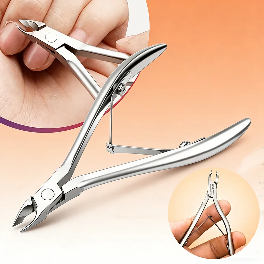Professional Cuticle Trimmer Set, Ultra-sharp Dead Skin Shears, Cuticula Remover For Nails And Toenails
