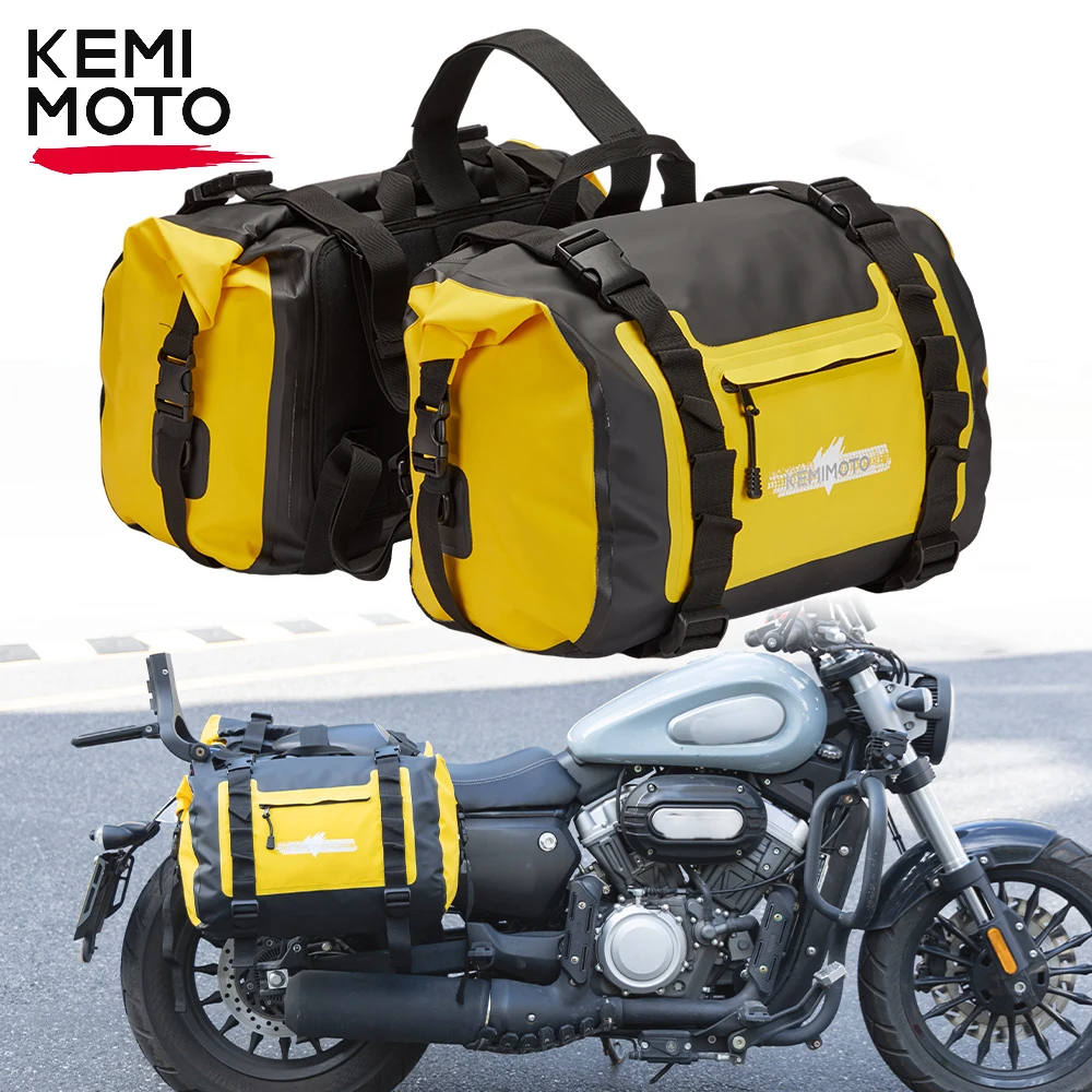 

Motorcycle Saddle Bag Waterproof Tail Bag Side Bag Travel Luggage Backpack For R1250GS F800GS For CBR400 For Kawasaki For Suzuki