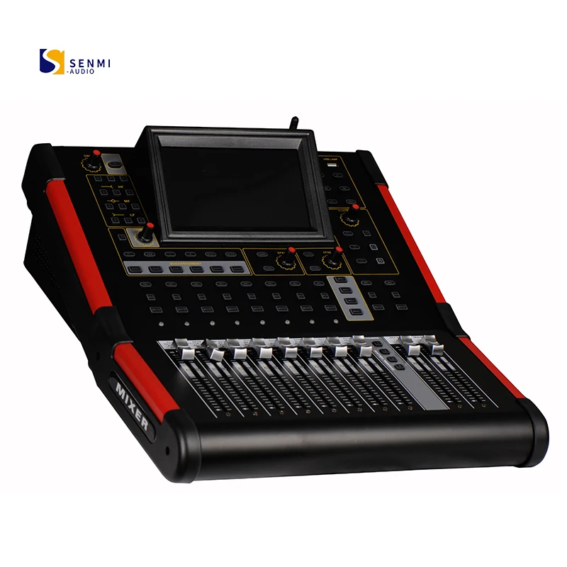 Digital Audio Mixer Professional Mixing Console DJ Sound USB Recording Audio Mixer 99 DSP Digital Console Mixer