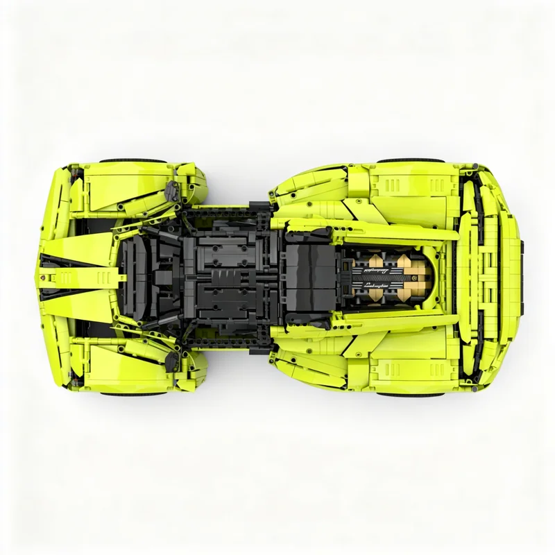 3744pcs MOC Lamborghiniesed Sivello Technical Model Building Blocks Creative Display Gift Collectible Decor Kids Premium Adult