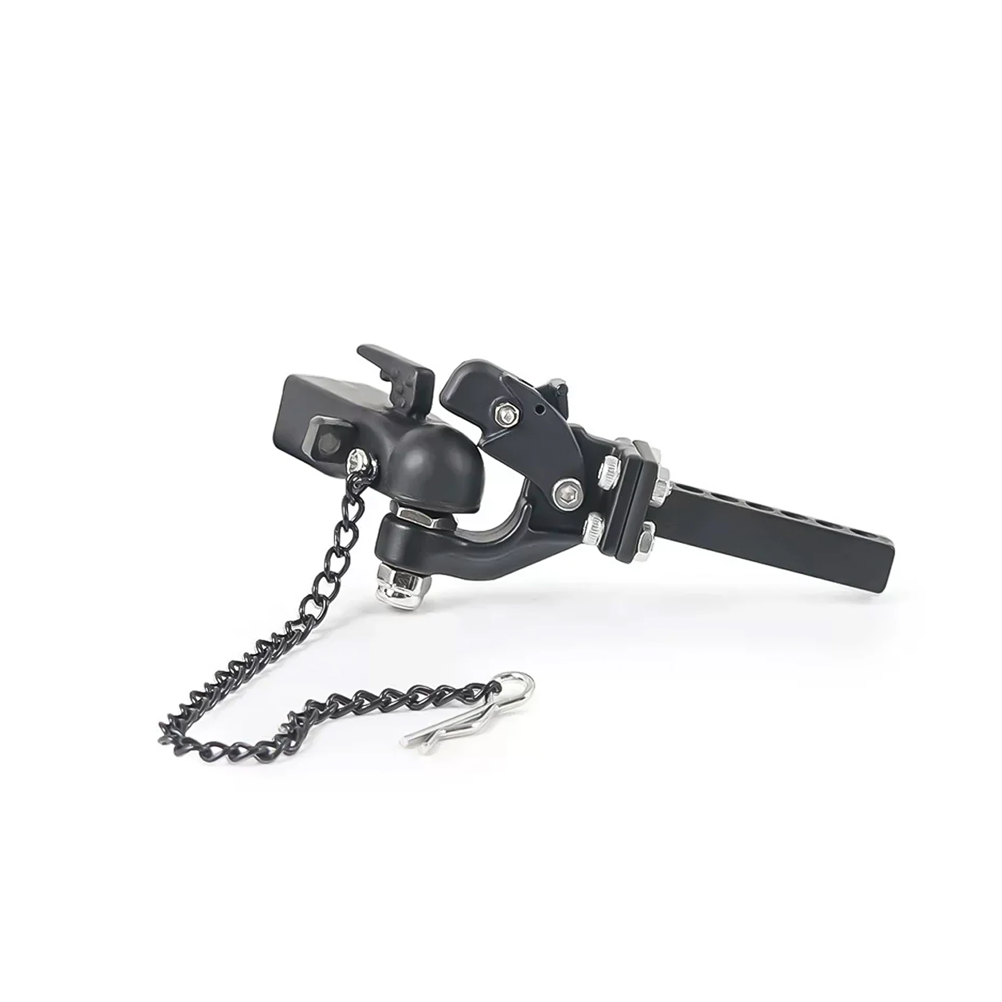 Metal Trailer Head Rescue Tow Hook M3 Hitch Mount for 1/10 RC Crawler TRX4 TRX6 SCX10 90046 D90 Redcat GEN 8 Scout II CC01 TF2