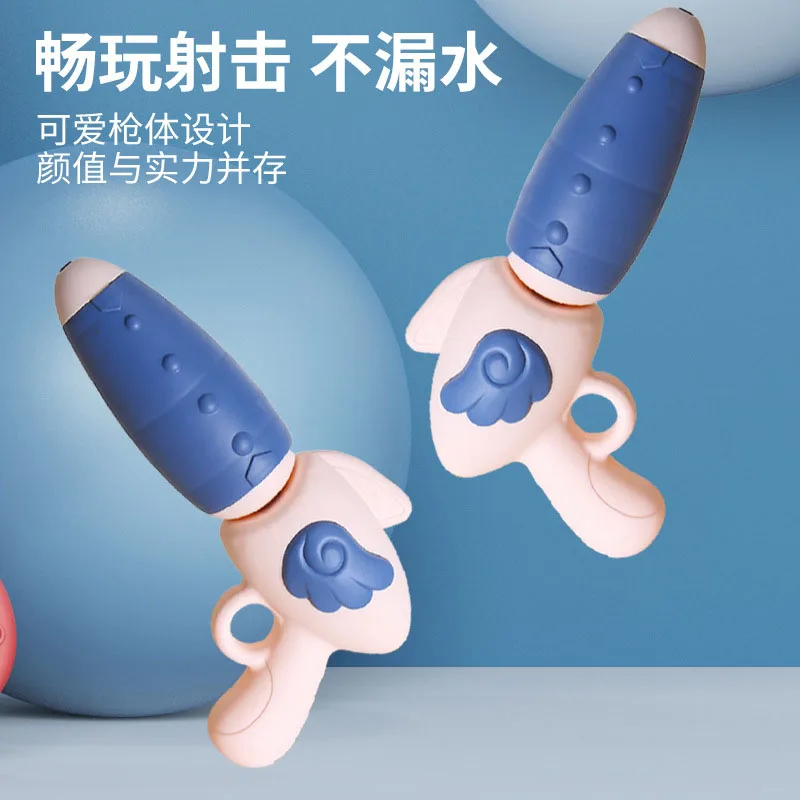 حقيبة الظهر تلسكوبي ألعاب مسدس المياه الصيف في الهواء الطلق لعبة الشاطئ بركة رذاذ الماء أداة متعة اللعب الصغيرة المحمولة لون عشوائي #4