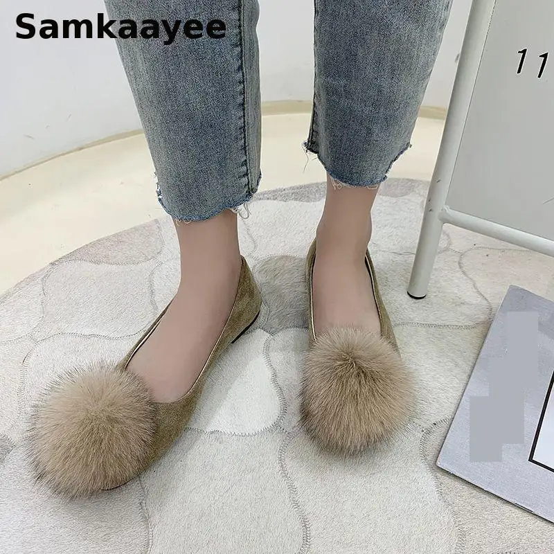 

Женские туфли без каблука 35-43 размера, весенне-осенние лоферы с квадратным носком, мягкой подошвой и противоскользящим покрытием, обувь без застежек