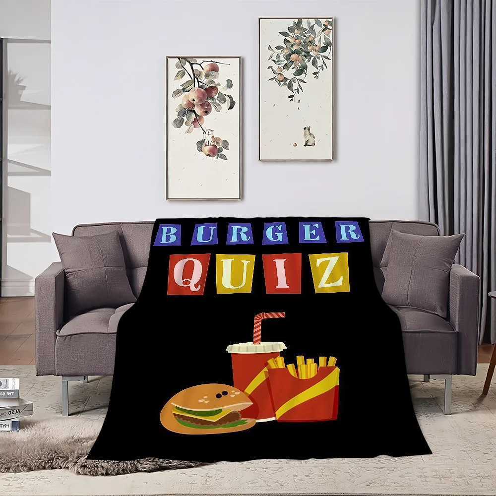 Плед Burger Quiz для пикника, – обзор и цена Home Decor Quiz Free