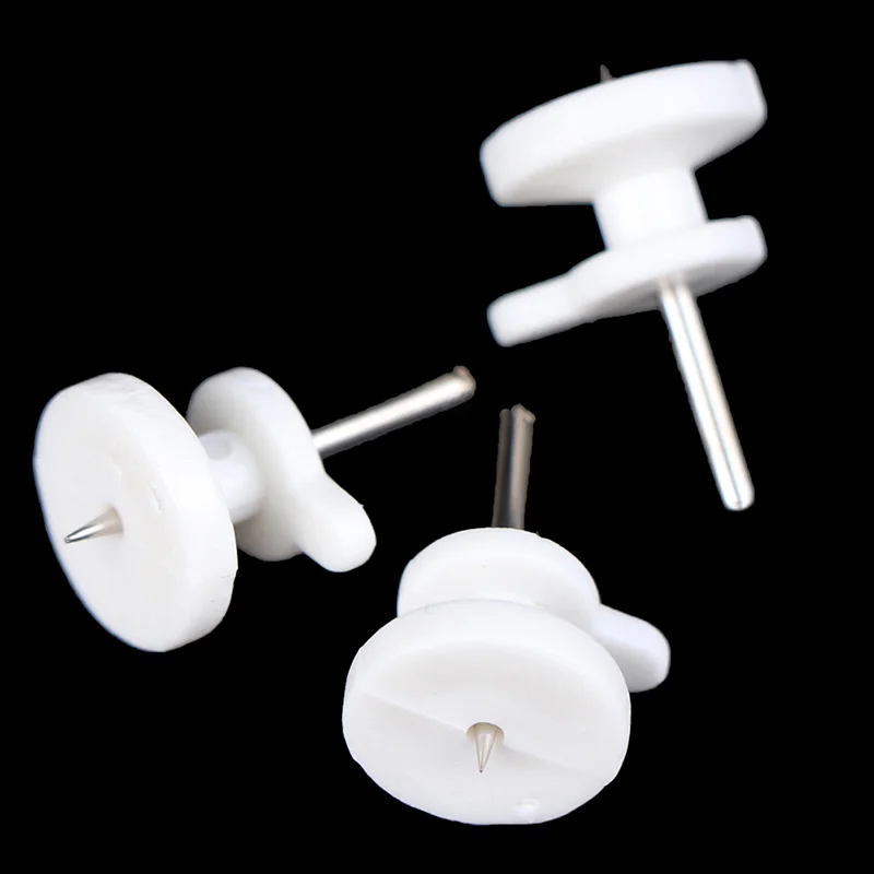 daily10Pcs Small Wall Mounted Hooks Non-Trace Nail for Concrete Cinder Block Hardwood Mini traceless nail hook wall nail