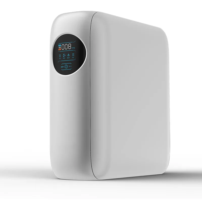 Smart Display Panel RO System Water Dispenser Hot Desktop Tankless Reverse Osmosis Purifier With Plastic Housing Drinking Water
