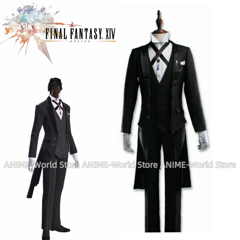 

Game Final Fantasy XIV FF14 Eorzea Cosplay Costume Cos Costume Halloween Party Custom Made Any Size